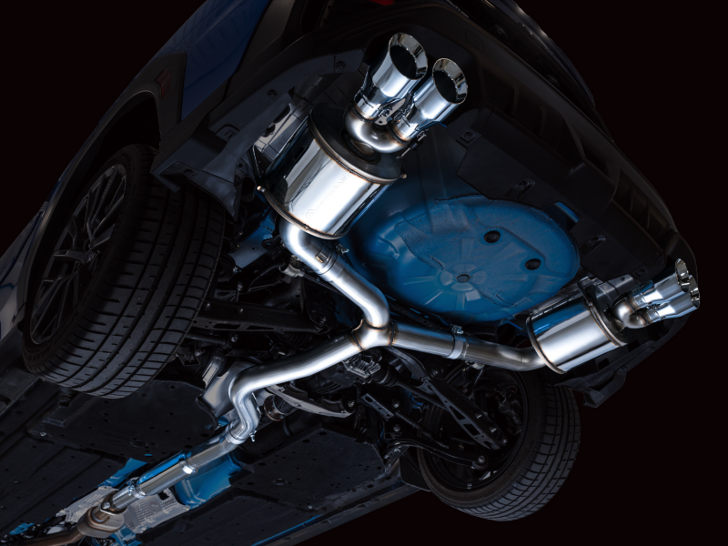 Subaru WRX Performance Exhaust - AWE Tuning - Cat-Back Touring - Chrome Silver - `22-`27